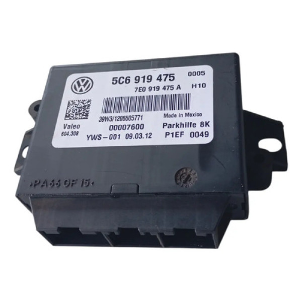 Modulo Estacionamento Sensor Vw Jetta 2012 2014 5c6919475 Preto
