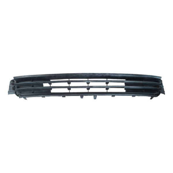 Grade Parachoque Inferior Dianteiro Vw Gol G6 2012 A 2016 Preto Plástico