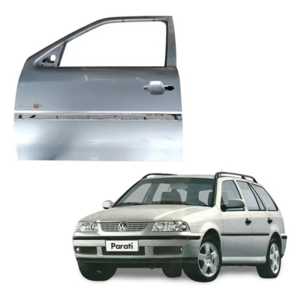 Porta Dianteira Esquerda Vw Gol Parati G2 G3 G4 1996 2006 Dianteira Esquerdo Cinza