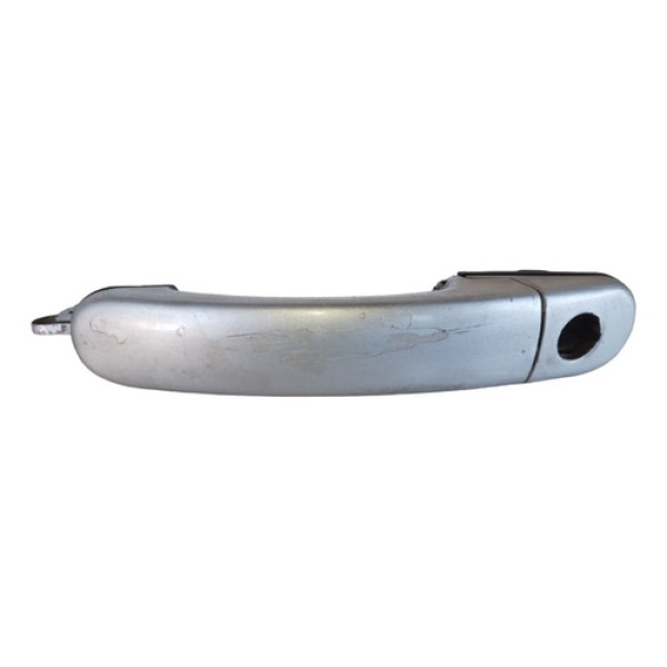 Maçaneta Externa Dianteira Esquerda Vw Gol G4 2005 2008 Prata