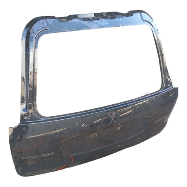 Tampa Traseira Porta Malas Preta Peugeot 206 Sw 2003 2008 Preto
