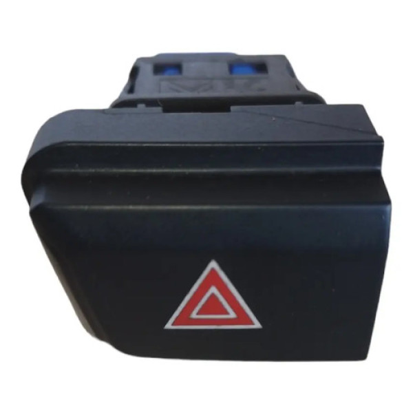 Botão Do Pisca Alerta Peugeot 208 2017 Preto