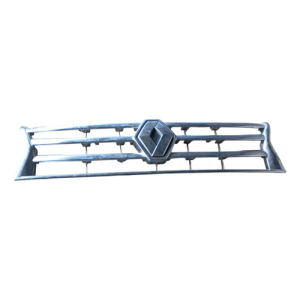 Grade Parachoque Dianteira Renault Duster 2012 2015 Detalhes Prata