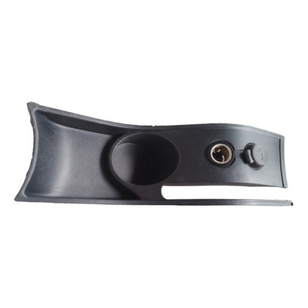 Moldura Freio Porta Copo Console Citroen C4 08 A 13 Detalhe Preto