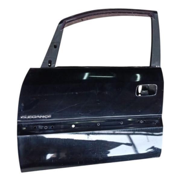 Porta Dianteira Esquerda Gm Zafira 2001 2012 Dianteira Esquerdo Preto