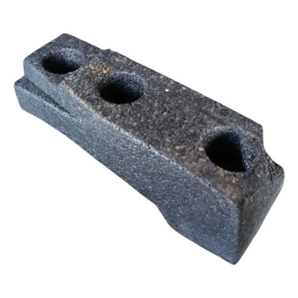 Absorvedor Impacto Dianteira Esquerdo Fiat Palio 1998 2008 Preto
