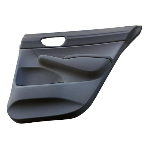 Forro De Porta Traseira Direita Honda Civic 2002 2009 Cinza-escuro