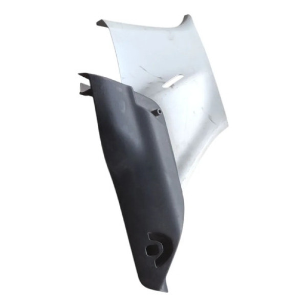 Moldura Bagagito Porta Malas Direito Peugeot 208 2015 2016 Branco Preto