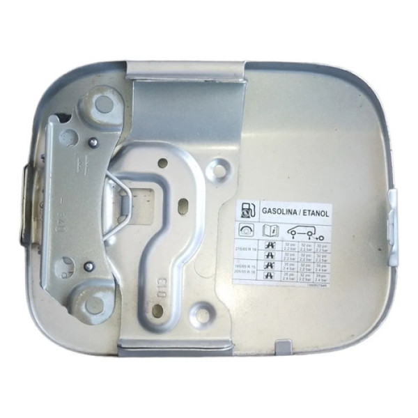Portinhola Tanque De Combustível Renault Sandero 2007 2014 Prata 2012