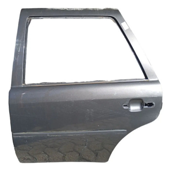 Porta Traseira Esquerda Preta Vw Gol G4 2009 2010 Traseira Esquerdo Preto
