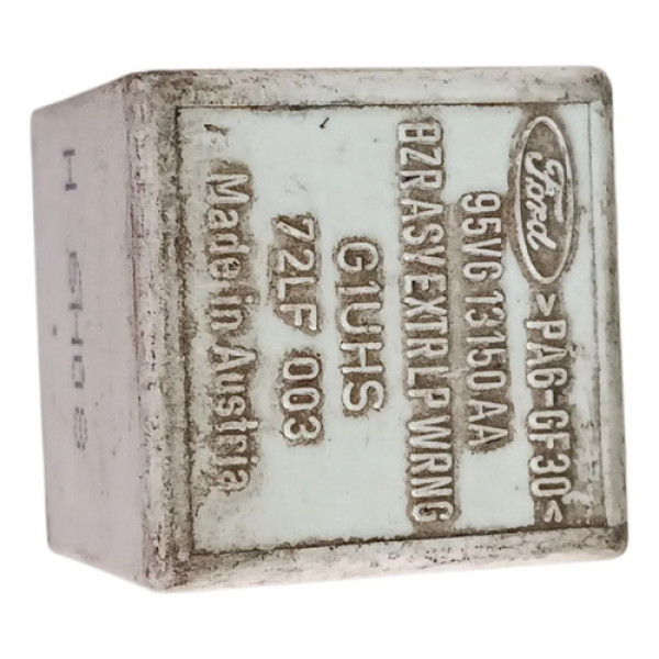 Rele Pisca Alerta Ford Fiesta 1999 2005 Branco