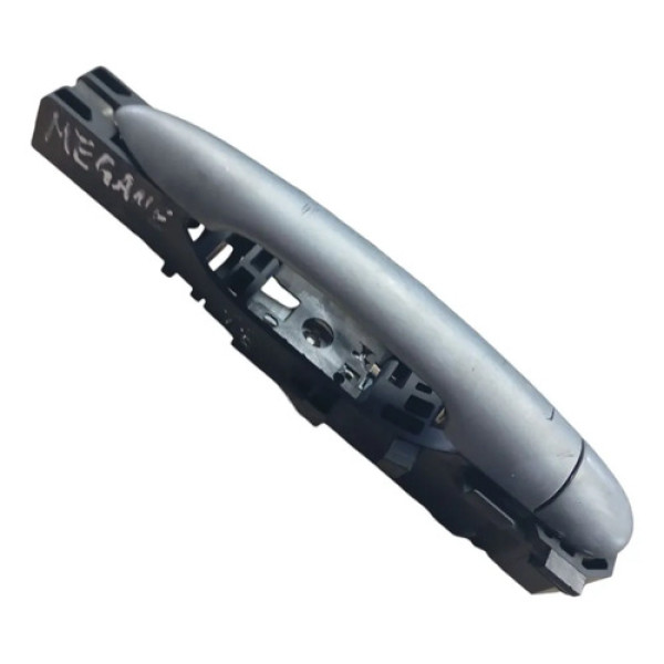 Maçaneta Externa Traseira Esquerda Renault Megane 2007 2012 Cinza Traseira
