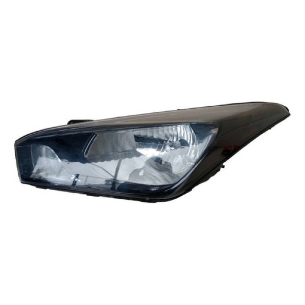 Farol Esquerdo Mascara Negra Hyundai Hb20 2012 2018 Esquerdo
