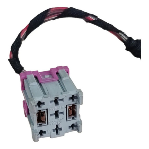 Plug Chicote Conector Porta Relé Vw Golf Audi A3 1999 2005