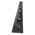 Moldura Porta Esquerdo Gm Zafira 2001 2012 Preto