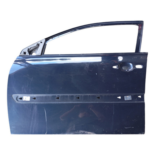 Porta Dianteira Esquerda Renault Megane 2007 2008 Dianteira Esquerdo Azul