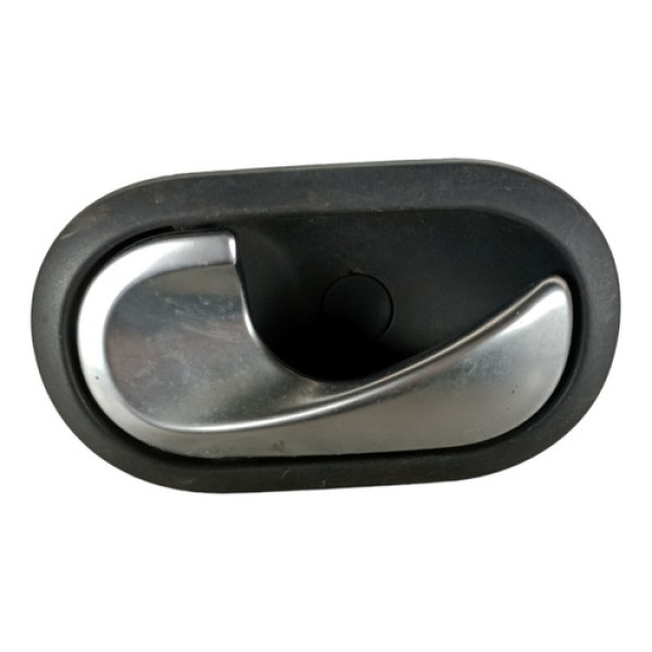 Maçaneta Interna Lado Esquerdo  Renault Megane 2007 2012 Preto Traseira