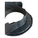 Capa Correia Dentada Vw Gol Fox Inferior C Detalhe  Preto