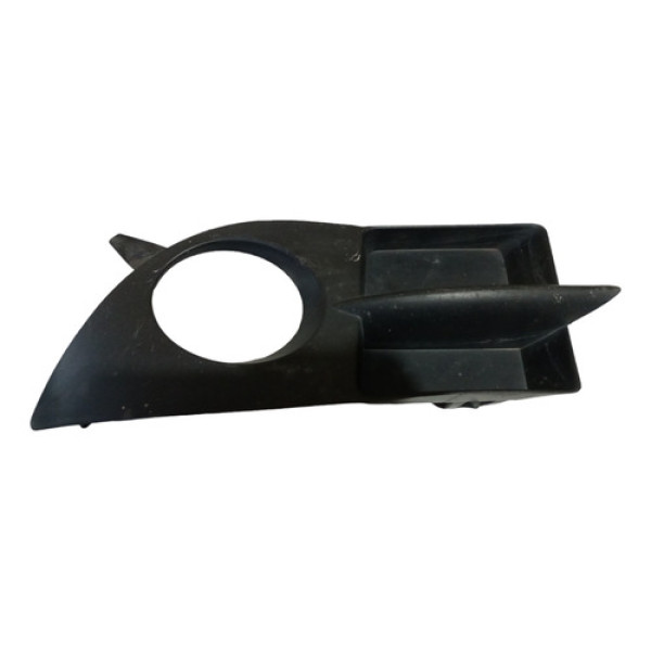 Moldura Farol De Milha Esquerdo Renault Clio 06/12  Preto Esquerdo