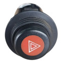 Botão Pisca Alerta Interruptor Gm Kadett Monza 1993 1993 Preto