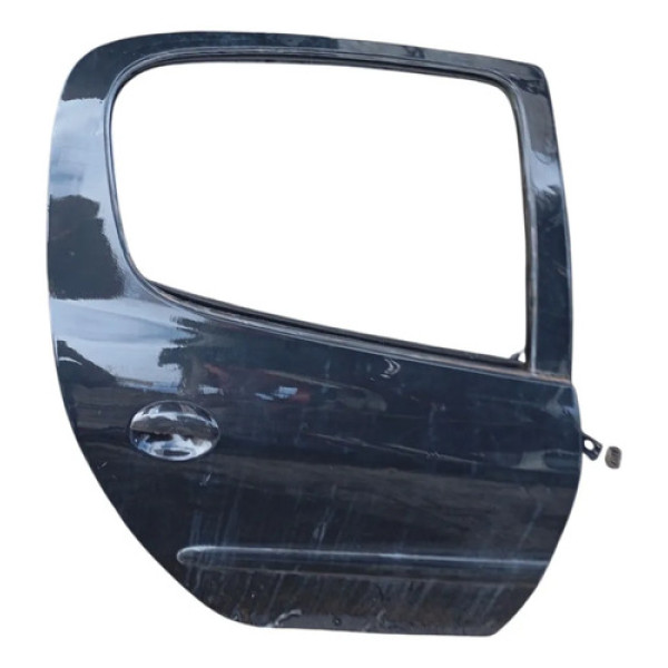 Porta Traseira Direita Preto Peugeot 206 2005 2008 Traseira Direito Preto
