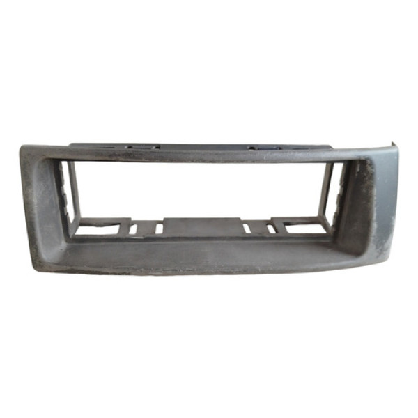 Moldura Painel Central Rádio Renault Scenic Original Cinza