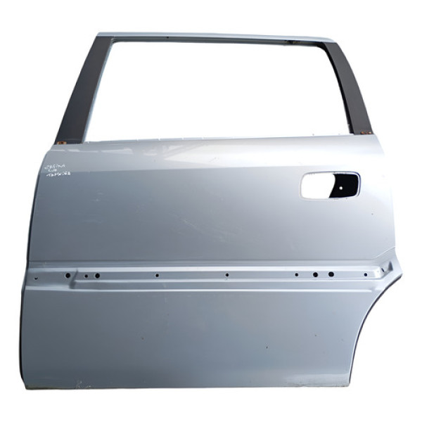 Porta Traseira Esquerda Gm Zafira 2007 Traseira Esquerdo Prateado