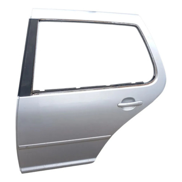 Porta Traseira Esquerda Prata Vw Golf 1999 2006 1j6833311e Traseira Esquerda Prata