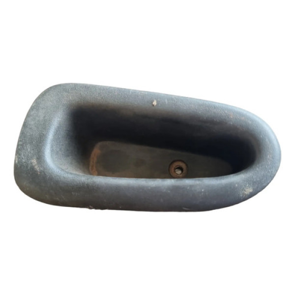 Moldura Puxador Porta Traseira Esquerda Peugeot 206 Preto