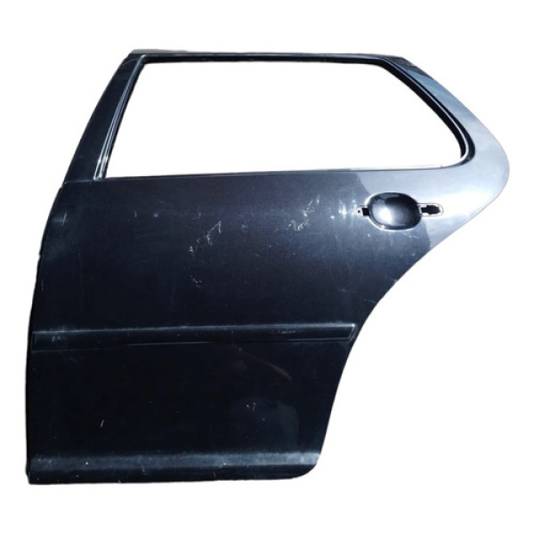 Porta Traseira Esquerda Vw Golf 2000 2012 Traseira Esquerdo Preto