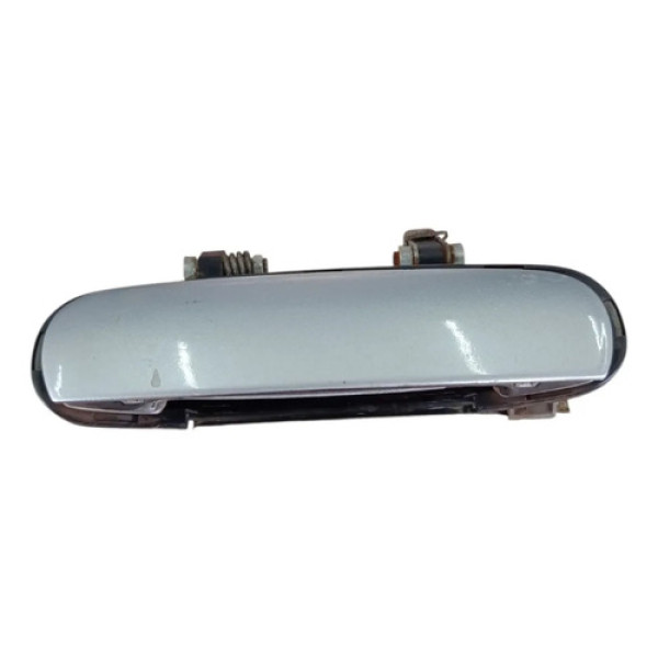 Macaneta Externa Traseira Esquerda Audi A3 1999 2006 Prata Traseira