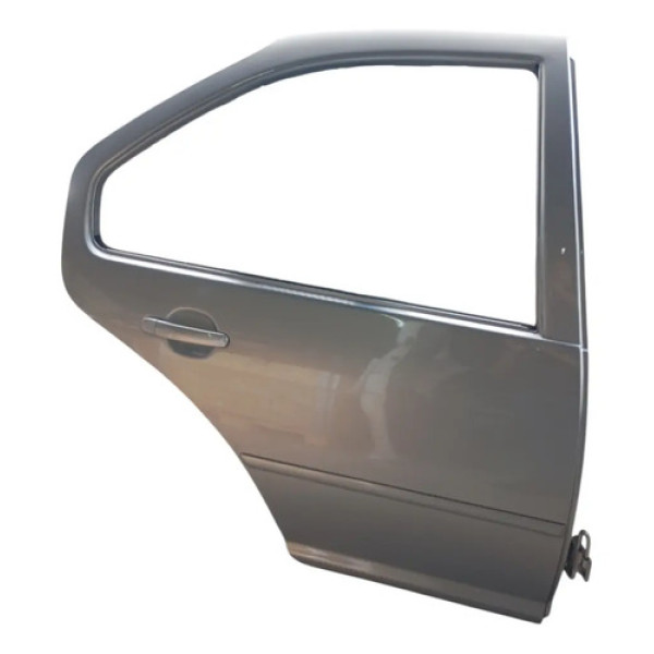 Porta Traseira Direita Prata Vw Bora 2008 2011 Traseira Direito Prata