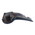 Moldura Interna Retrovisor Manual Esquerdo Gm Corsa 2005 Preto