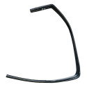 Borracha Canaleta Porta Gm Cobalt Traseira Direita  Preto