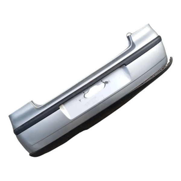 Parachoque Traseiro Prata Vw Polo Hatch 2003 2007