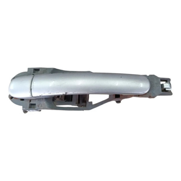 Maçaneta Externa Dianteiro Direito Vw Polo 2003 2009 Prata Dianteira