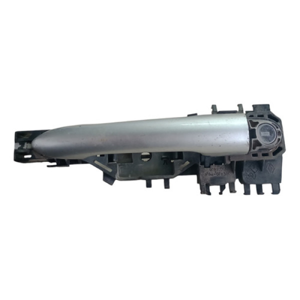 Maçaneta Externa Dianteira Esquerda Renault Megane 2007 2013 Cinza Dianteira