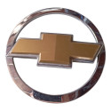 Emblema Logo Gravata Tampa Traseira Gm Celta Prisma 2003 Prata