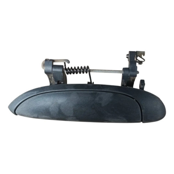 Maçaneta Externa Esquerdo Dianteiro Renault Clio 1999 2007 Preto