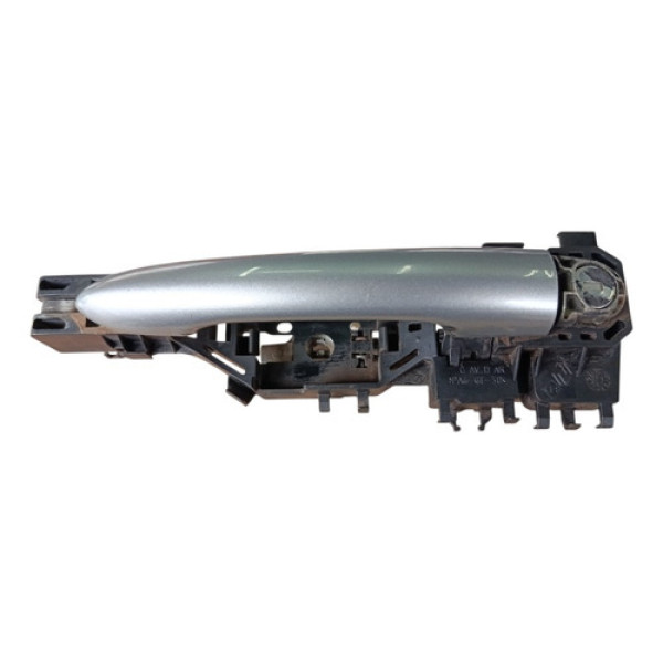 Maçaneta Externa Dianteira Esquerda Renault Megane 2006 2012 Prata Dianteira