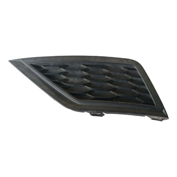 Grade Farol Milha Esquerdo Vw Gol G7 Preto Esquerdo