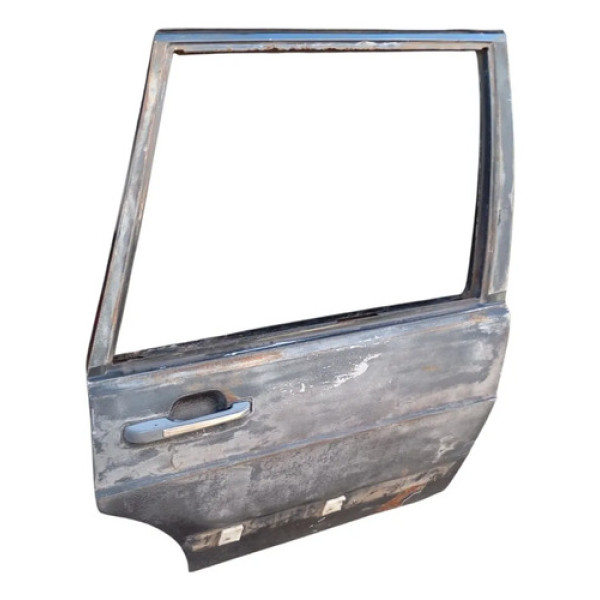 Porta Traseira Direita Preta Vw Santana 1984 1990 Detalhes Traseira Preto