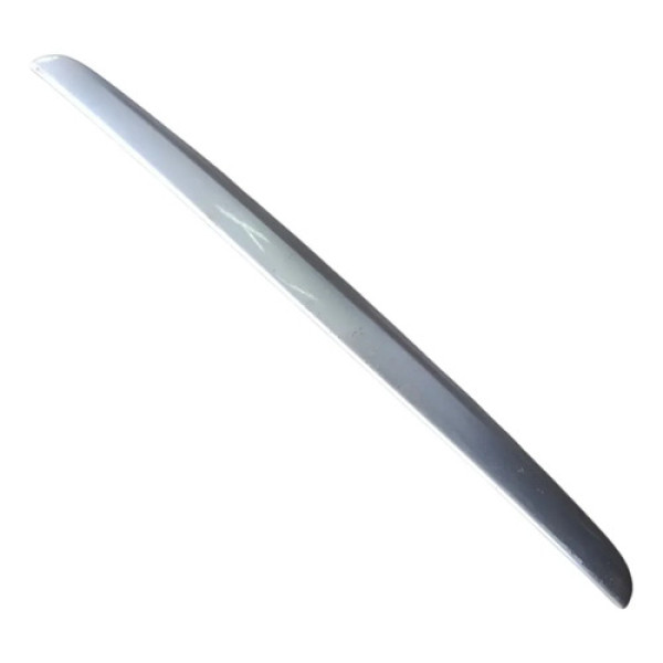Aplique Moldura Tampa Traseira Citroen C3 2003 2012 Prata