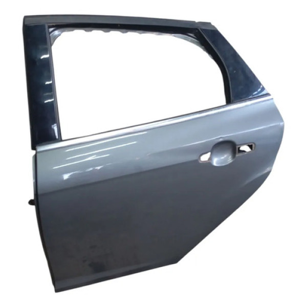 Porta Traseira Esquerda Cinza Ford Focus Titanium 2014 2016 Traseira Esquerdo Cinza