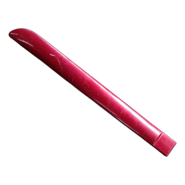 Friso Porta Traseira Esquerda Citroen C3 2002 2012 Vermelho