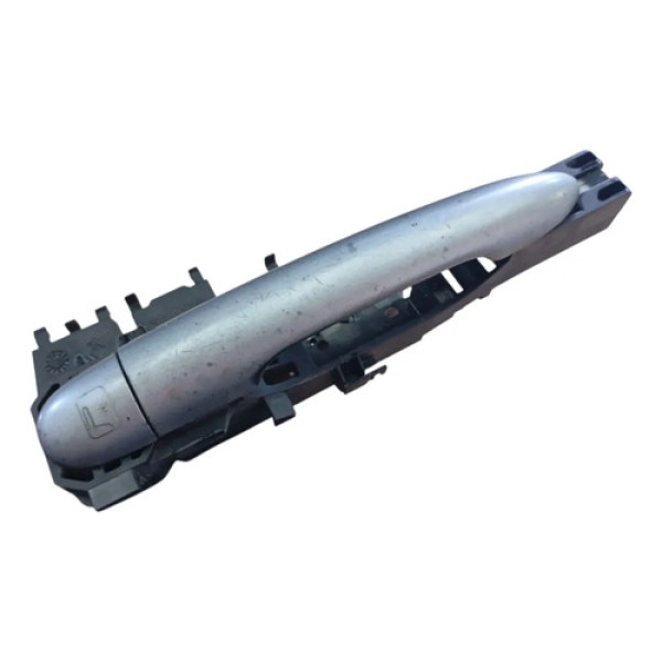 Maçaneta Externa Dianteira Esquerda Renault Megane 2008 2012 Cinza Dianteira