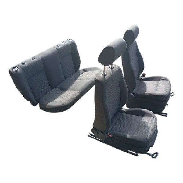 Kit Jogo Banco Vw Polo 2003 2007 Preto