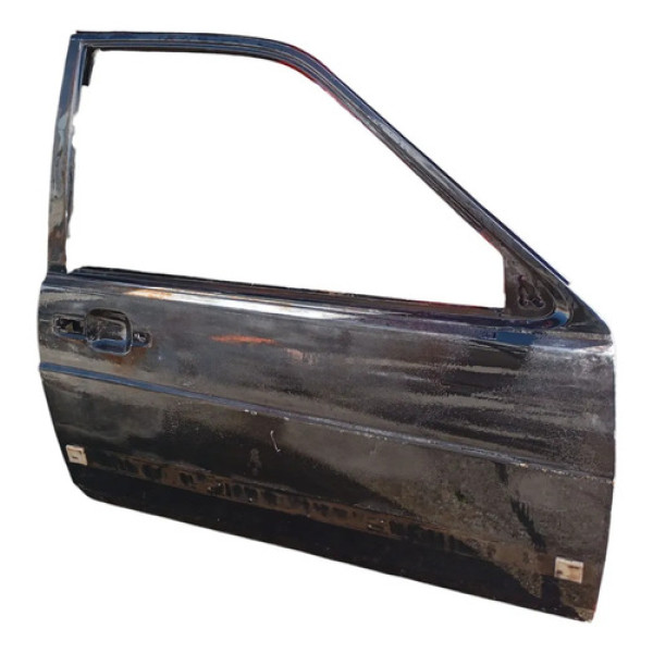 Porta Dianteira Direita Preta Vw Santana Quadrado 1984 1990 Dianteira Direito Preto