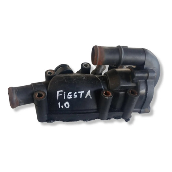 Carcaça Válvula Termostática Ford Fiesta Supercharger 1.0 08