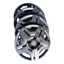 Jogo 4 Calotas Aro 13 Gm Corsa 1994 2012 Preto